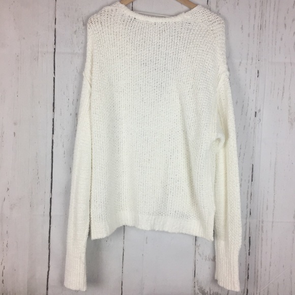 SOLD F r e e P e o p l e • Twist Front Sweater - Picture 8 of 8